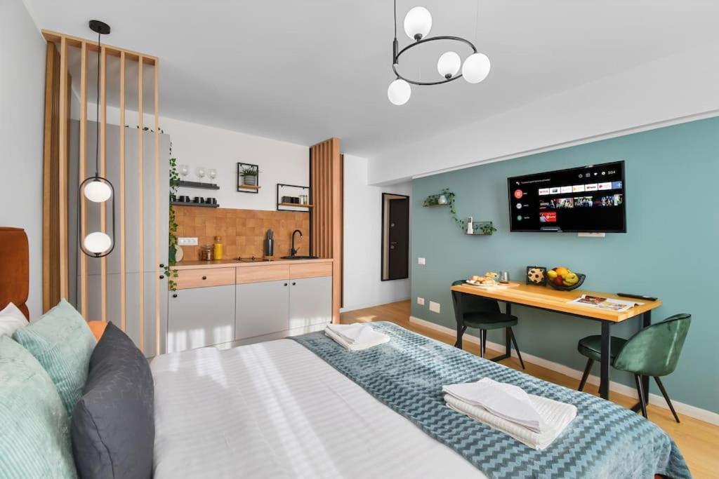 Mysa Modern Studio * Near Cismigiu Park * Netflix Bukarest Exterior foto
